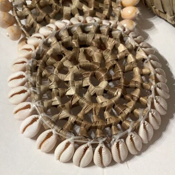 Handmade - Super unique natural Coaster Set 4pcs in box ocean island the… - Picture 5 of 6